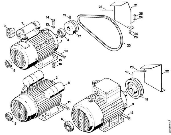 Electric motor Electric pressure washers (RE) RE 630 W Stihl