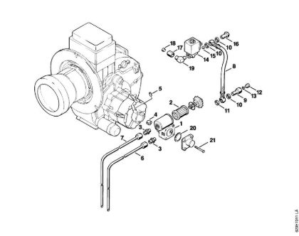 Fuel pump Electric pressure washers (RE) RE 630 W Stihl