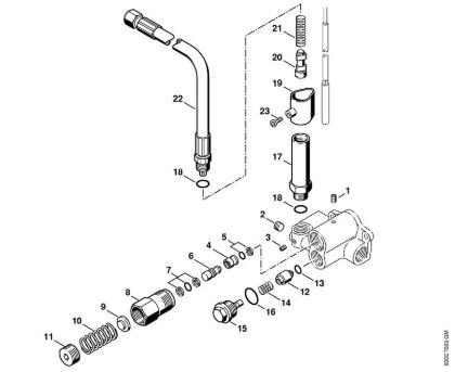 Regulation valve block Electric pressure washers (RE) RE 640 W Stihl