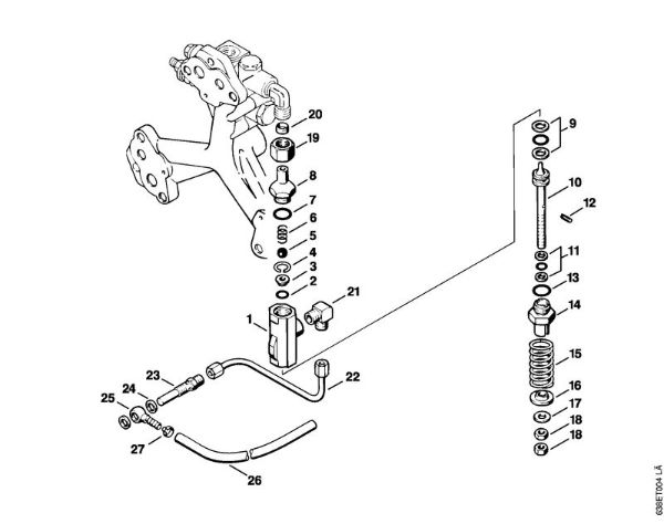 Safety valve Electric pressure washers (RE) RE 830 W Stihl