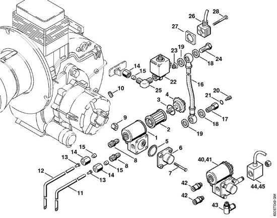 Fuel pump    X 35 751 174 Electric pressure washers (RE) RE 840 W Stihl
