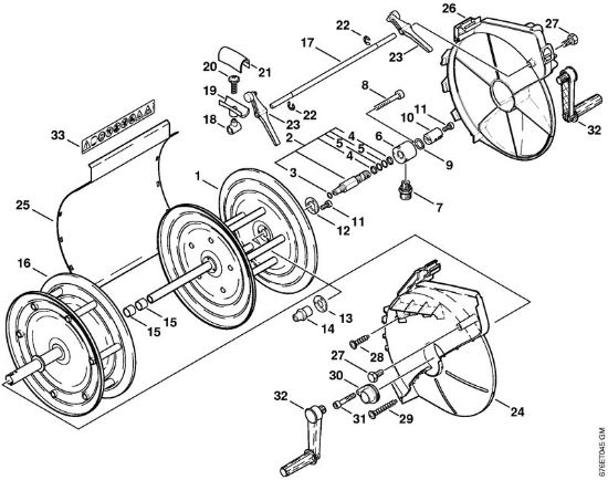 Hose reel Electric pressure washers (RE) RE 961 PLUS Stihl