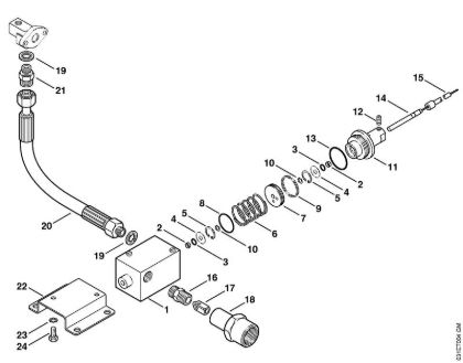 Speed governor Gasoline powered pressure washers (RB) RB 301 Stihl
