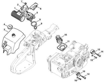 Air filter Special-purpose units (PC, SP, MC) MC 200 Stihl