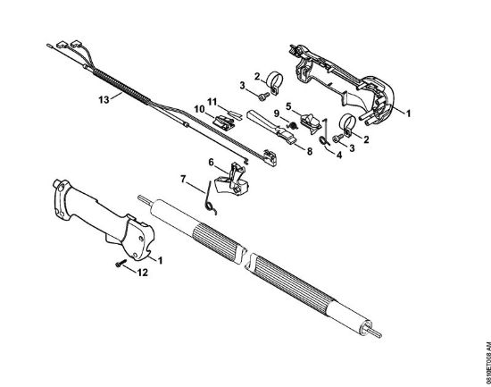 Handle Special-purpose units (PC, SP, MC) PC 70 Stihl