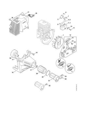 Picture of Ignition system, Clutch PC 70