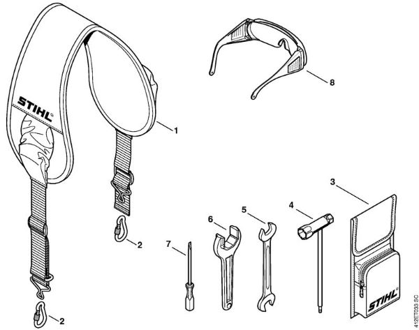 Tools, Extras Special-purpose units (PC, SP, MC) SP 450 Stihl