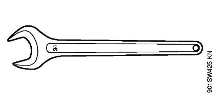 Wrench 34 Special-purpose units (PC, SP, MC) SP 481 Stihl