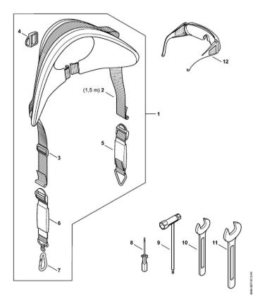 Harness, Tools, Extras Special-purpose units (PC, SP, MC) SP 482 Stihl