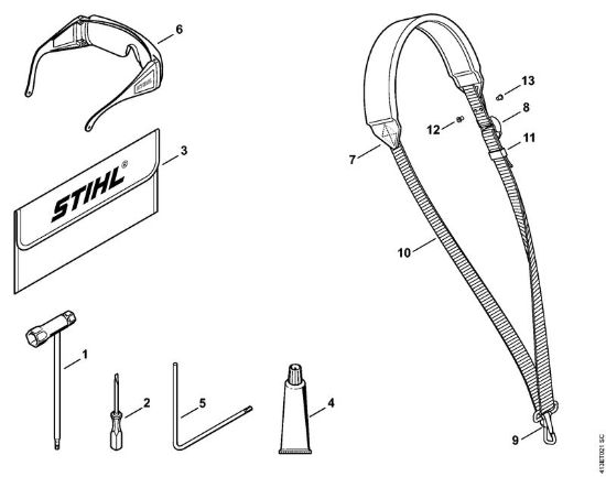 Tools, Extras Special-purpose units (PC, SP, MC) SP 90 Stihl