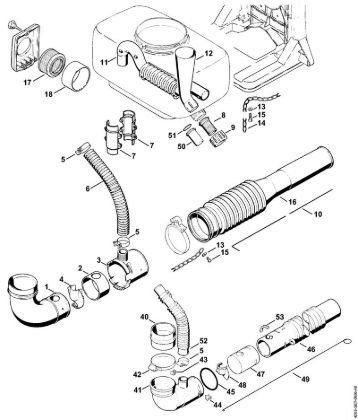 Dusting and granulate spreading attachment Mistblowers (SR) SR 320 Stihl