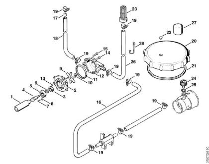 Pressure pump Mistblowers (SR) SR 340 Stihl