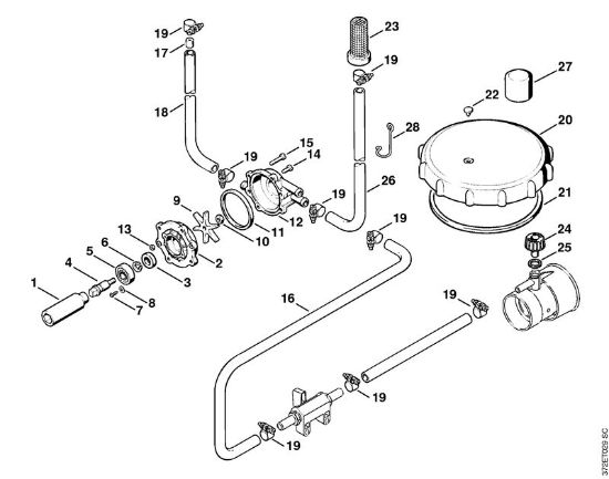 Pressure pump Mistblowers (SR) SR 340 Stihl