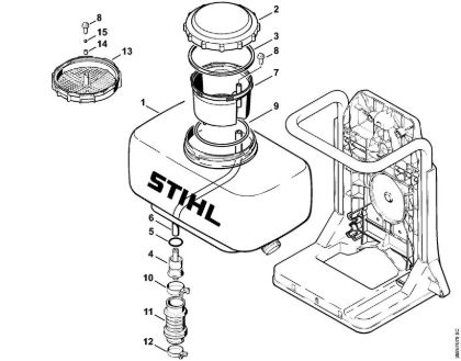 Container Mistblowers (SR) SR 400 Stihl