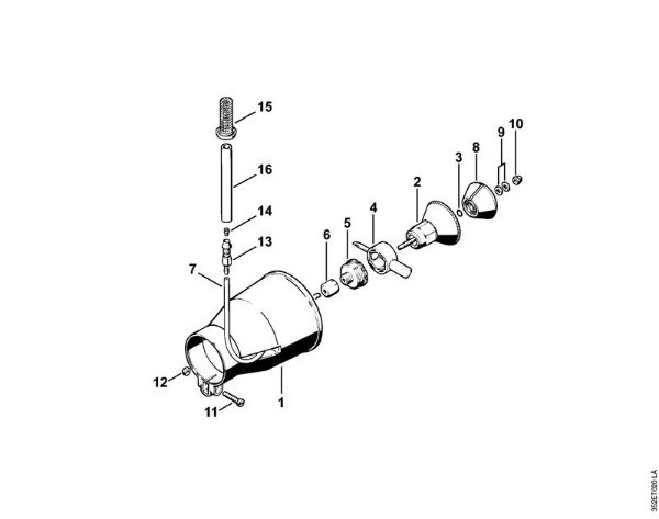 ULV rotary nozzle Mistblowers (SR) SR 400 Stihl