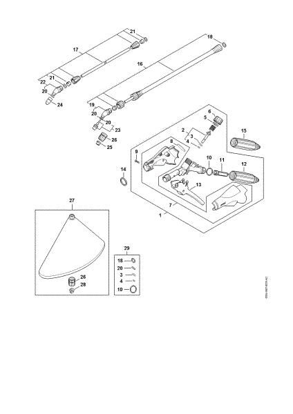 Picture of Spray gun, Spray lance/wand SG 31
