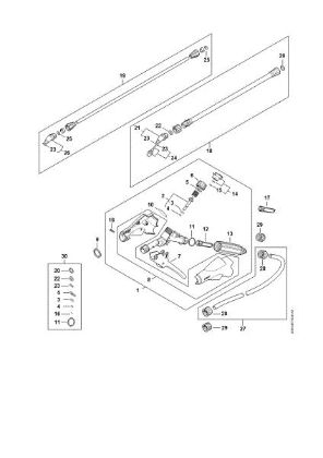 Picture of Spray gun, Spray lance/wand SG 51