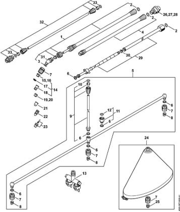 Extras Sprayers (SG) SG 71 Stihl