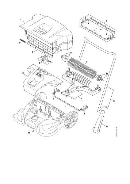 Picture of Container, Handlebar KGA 770
