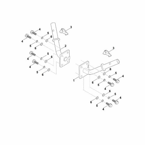 Picture of A - Hoe transport adapter AHT 600.0