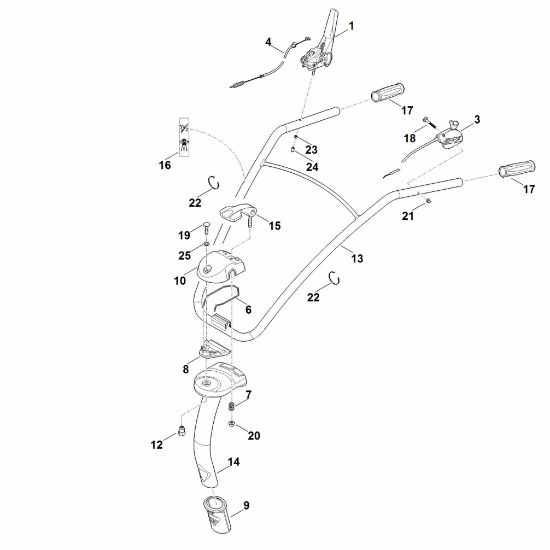 Picture of A - Handle MH 445.0