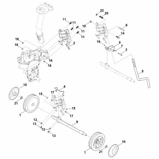 Picture of B - Chassis MH 445.1