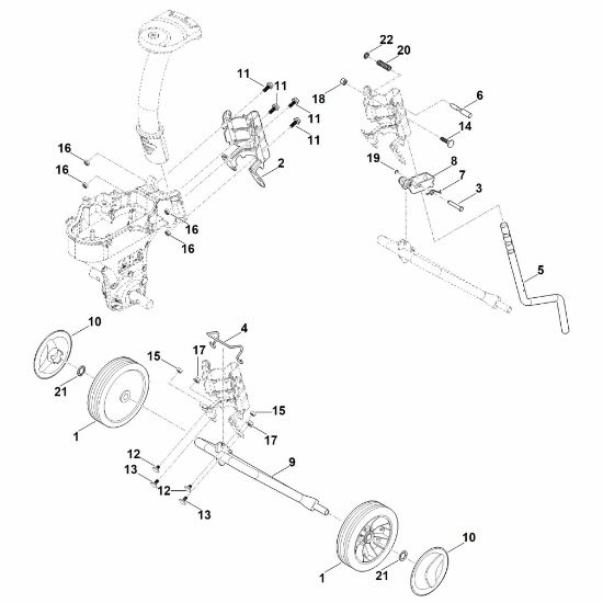 Picture of B - Chassis MH 445.1 R