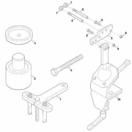 Picture of I - Special tool MH 445.1 R