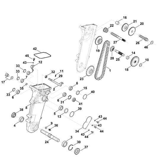 Picture of E - Gear head MH 610.0