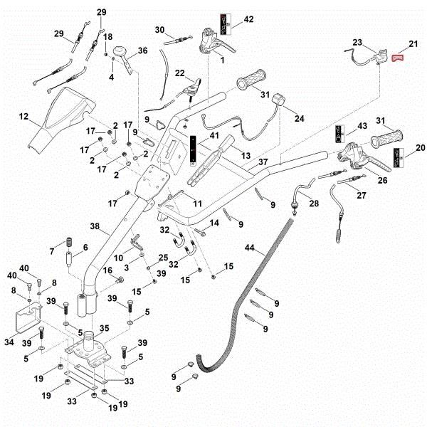 Picture of A - Handle MH 700.0