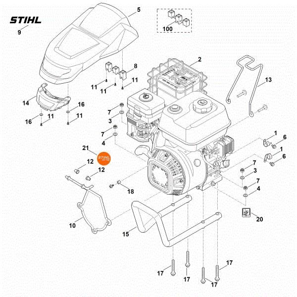Picture of B - Engine MH 700.0