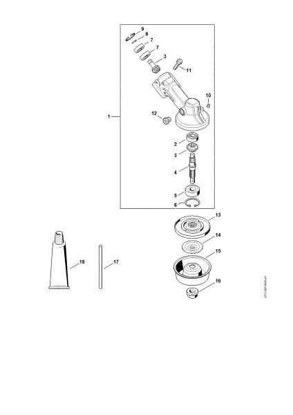 Picture of Gear head FR 235.0 T