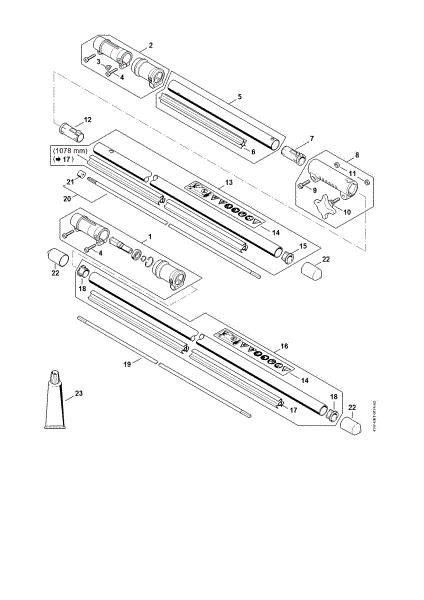 Picture of Drive tube assembly FR 410 C-E