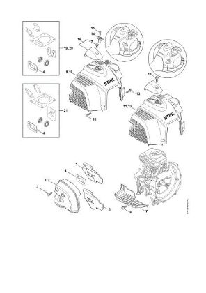 Picture of Muffler, Shroud FR 410 C-E