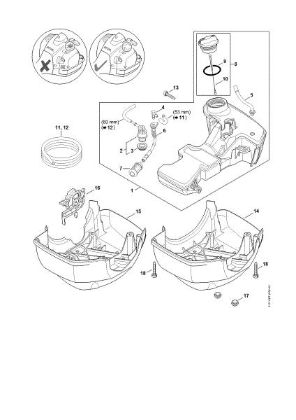 Picture of Fuel tank FR 460 TC-E