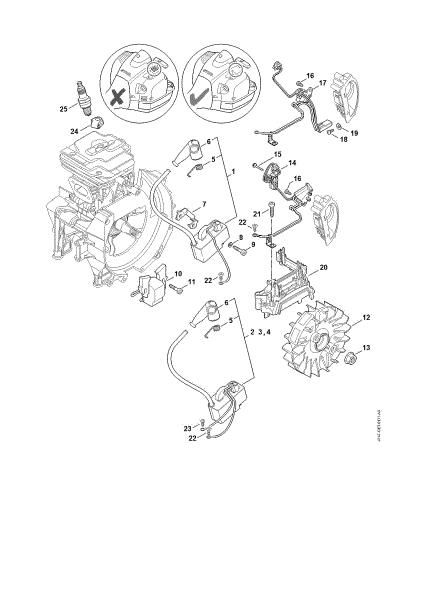 Picture of Ignition system FR 460 TC-E