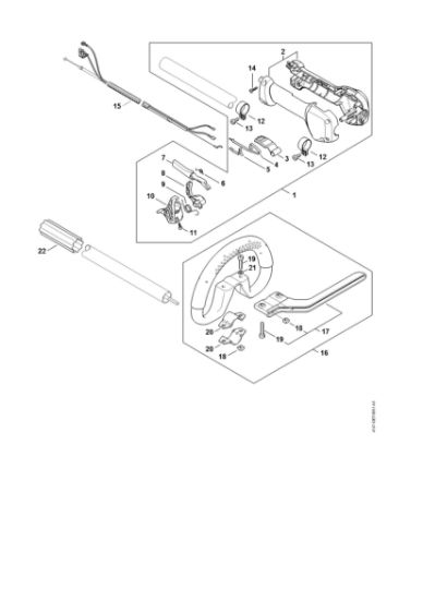 Picture of Control handle FR 480 C-E (4147)