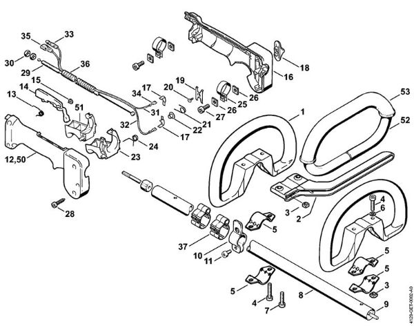 Loop handle Brushcutters (FS) FS 106 Stihl