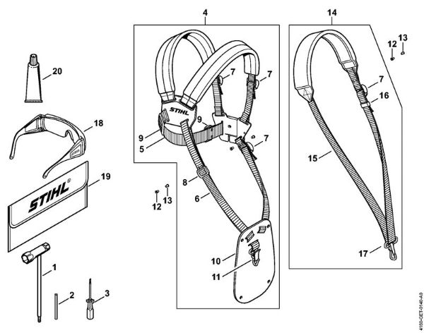 Tools, Extras Brushcutters (FS) FS 110 RX-Z Stihl