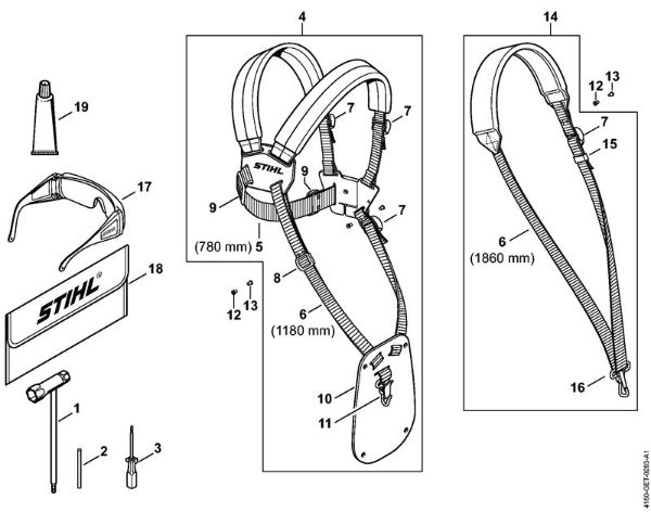 Tools, Extras Brushcutters (FS) FS 111 R Stihl