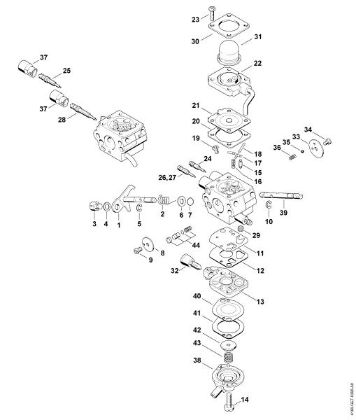 Picture of Carburetor C1Q-S173, C1Q-S130, C1Q-S175, C1Q-S132 FS 130