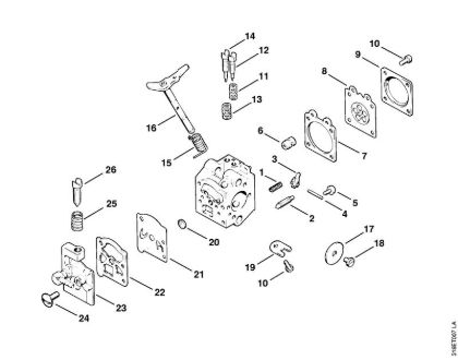 Carburetor Brushcutters (FS) FS 200 Stihl