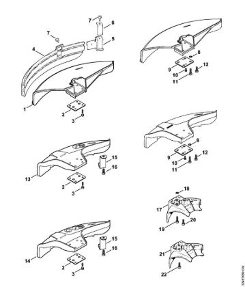 Deflector Brushcutters (FS) FS 220 K Stihl