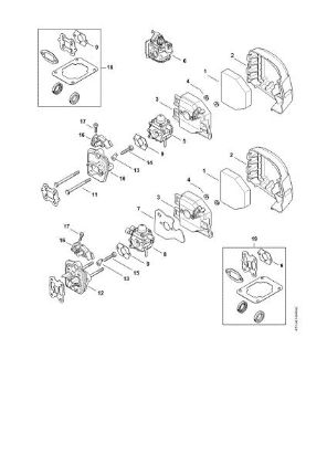 Picture of Air filter, Spacer flange FS 230