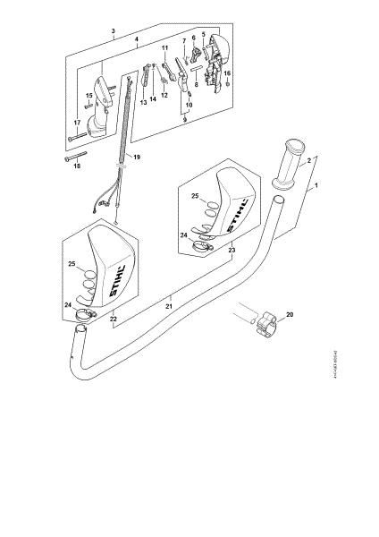 Picture of Bike handle FS 240 FS 240