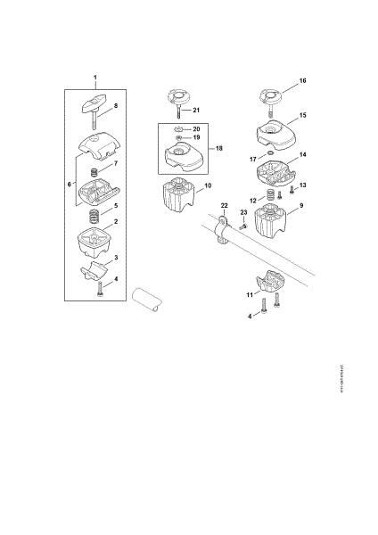 Picture of Handlebar support FS 240 C-E