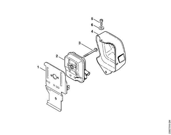 Muffler Brushcutters (FS) FS 25-4 Stihl