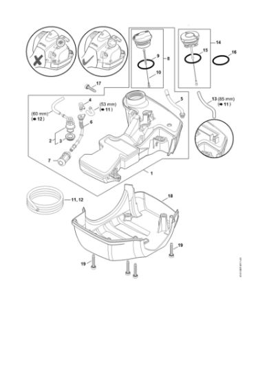 Picture of Fuel tank FS 260 C-E