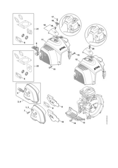 Picture of Muffler, Shroud FS 260 C-E