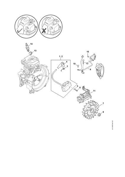 Picture of Ignition system FS 260 R